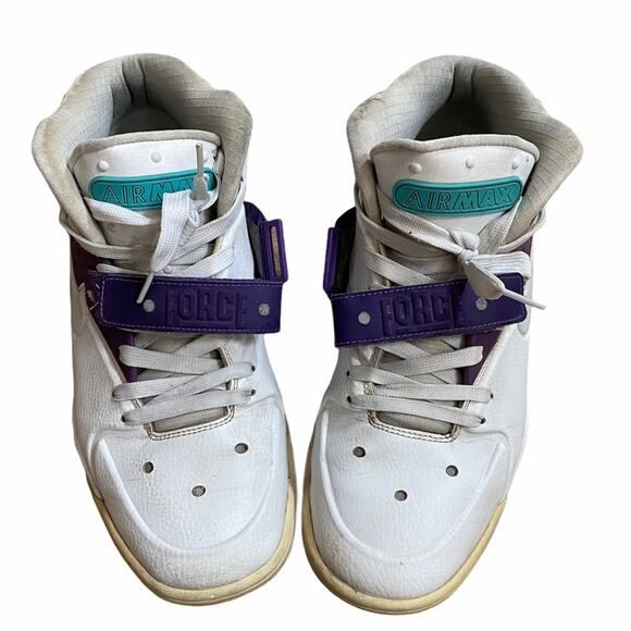 Nike Air Force Max 2013 Ultraviolet 555 105-101 Men's 10 - Picture 2 of 6